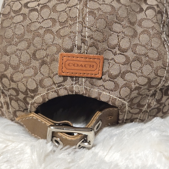 Coach Jacquard Baseball Cap, Size S/P - Picture 7 of 9